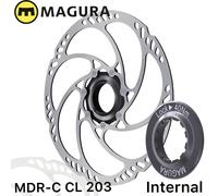 Magura Disco Mdr-C enter Lock Con Ghiera Asse Sgancio Rapido Ø 203mm