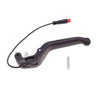 Leva Freno MT5e 3 Dita in Alluminio Nero per E-Bike MTB con Cavo 150mm