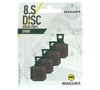 Magura MT 8.S Sport Verde Bicicletta MTB Freni a Disco Idraulici Pastiglie Freno