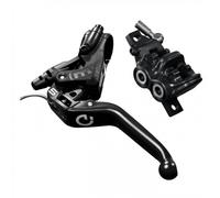 Magura MT5E Freno a Disco S-Pedelec 4 Pistoni Leva 3 Dita Alluminio Interruttore Integrato