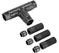 Magura T Ool With 3 Rings/sleeve Nut Argento Black