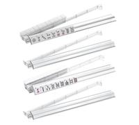 Mah Jongg Rack Combo - Set di 4 supporti per piastrelle e spintori, forniture per mahjong scorrevoli, da gioco da tavolo robusti | Attrezzature classiche per la consulenza, di