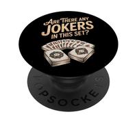 Mah Jongg Set di piastrelle Amante It's Mahjong Time American Mahjong PopSockets PopGrip Adesivo