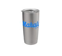Mahalo Hawaii Bicchiere termico in acciaio inox doppia parete