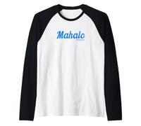 Mahalo Hawaii Maglia con Maniche Raglan
