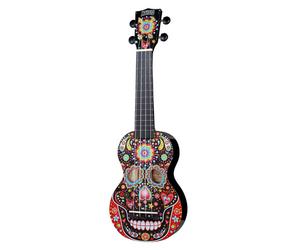 Mahalo Skull Ukulele Day of the Dead