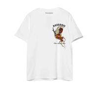 Maharishi - Drago Tigre Tour Tee - - Tops - Uomo - Bianco - L