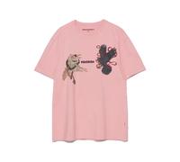 Maharishi - Maglia Nera Corvo Bianco Airone - -Tops -Uomo -Rosa -L