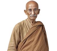 Mahatma Gandhi (Tunic) Half Body Buddy Cutout