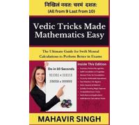 Mahavir Singh Vedic Tricks Made Mathematics Easy (Tascabile)