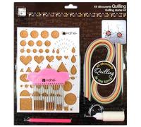Mahé ou101 Kit Scoperta del Quilling Carta Multicolore 28 x 30,5 x 1 cm