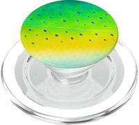 Mahi Mahi - Motivo a scaglie colorate ispirato al pesce delfino PopSockets PopGrip per MagSafe