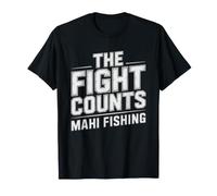 Mahi Pescatore Pesca D'altura Acqua Salata Maglietta