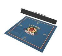 Mahjong Card Game Mat, Tappetino copritavolo Mahjong con custodia multicolore, dimensioni multiple(Blue,55.1x55.1inch/140x140cm)