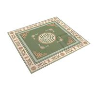 Mahjong Card Game Mat, Tappetino da gioco di carte Mahjong, multicolore, dimensioni multiple(Black,27.6x27.6inch/70x70cm)