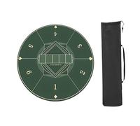 Mahjong Card Game Mat, Tappetino da gioco di carte Mahjong Poker multicolore, dimensioni multiple(Green,70x70cm (27.55x27.55in))