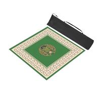 Mahjong Card Game Mat, Tappetino da gioco di carte quadrato Mahjong con custodia in diverse dimensioni multicolori(Green,75x75cm (29.52x29.52in))