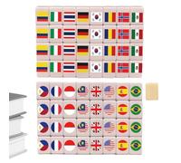 Mahjong, gioco di tessere di Mah Jong con disegno di calcio, piastrelle per uomini, donne, giovani, adolescenti, famiglia, amici, riunioni casuali, vacanze scolastiche, vacanze scolastiche