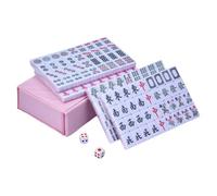 Mahjong - Gioco Mahjong tradizionale cinese portatile | Pratico gioco multiplayer per feste, Mahjong classico per familiari e amici, ideale per divertimento e divertimento