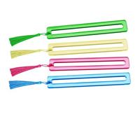 Mahjong Line Finder - Acrilico, 4 pezzi Mahjong Line Reader, Lines Reader | Strumento strategico lucido ispessito, Mah Jong Card Lines Guide per principianti Guida alle regole Torneo di partito