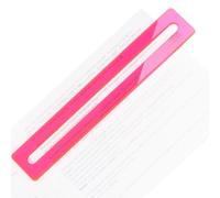 Mahjong Line Reader, Guided Reading Strips, Beginner Friendly Mahjong Accessory, 6x1x0.13 Inches, Lightweight Visual Aid Tool, for Women, Men, Kids, Family, Friends, Teens, Adults