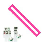 Mahjong Line Reader, Guided Strips, 6x1x0.13in Lightweight, Reading Aid for Beginners, Women Training, Girls Game Night, Boys Practice, Family, Friends Learning, Husband Wife Son Daughter