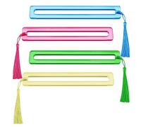 Mahjong Linee Localizzatore, Guida Acrilico 4 Pezzi, Righello Per Carte Mahjong, Strumento Per Principianti, E Gioco Concorso, Accessorio Per Giocatori, Viaggi, Natale, Gio