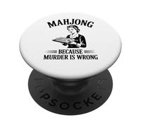 Mahjong Perché l'omicidio è sbagliato PopSockets PopGrip Adesivo