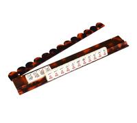 Mahjong Pusher E Rack Portatile Antigraffio | Mahjong Rack per grandi piastrelle per sala giochi riunione famiglia viaggi centro comunità giocatori anziani hobbisti