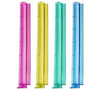 Mahjong Rack - 4pcs Mahjong Rack con Spinti | Mahjong Pushers | Clear Multicolor Mahjong Pushers Racks | Organizzatore Di Stoccaggio Acrilico | Mahjong Push Ruler | Accessori Mah