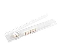 Mahjong Rack con pusher, magnetico antiscivolo acrilico smerlato, spintore e supporto per piastrelle Mahjong | per giochi serali feste, club, riunioni di famiglia, centri anziani casa