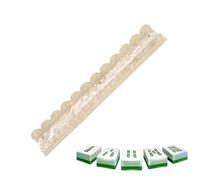 Mahjong Rack magnetico antiscivolo acrilico smerlato, mahjong Tile Pusher Rack combo, per serate di gioco, club, riunioni di famiglia, viaggi centri anziani