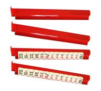Mahjong Rack Pusher, Tavolo Game Accessories, Tile Racks with Smooth Glide, Push Sliders with Durable Costrution, Game Supplies, for Travel House Party Club Holiday Festive