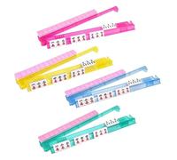 Mahjong Racks - Acrylic Mahjong Tile Racks With Pusher | 4-Piece Portable Clear Stand | Anti-Slip American Mahjongs Accessories With Tile Pusher Gift Box For Adults Beginners Game Night Home Daily Tra