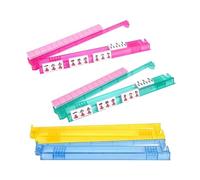 Mahjong Racks - Acrylic Non Slip Tray With Pusher, 4 Piece American Mahjong Accessories, Clear Portable Stand | For Adults Beginners Game Night Home Daily Travel Club Party Play And Entertainment