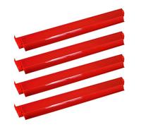 Mahjong Racks and Pushers - 4 Pack Magnetic Mahjong Tile Organizer, Professional Domino Game Stands for American & Chinese Sets, Compact Travel Mahjongs Accessories