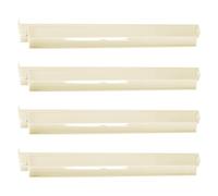 Mahjong Racks - Set di 4 spingitori a quadri antiscivolo da 47 cm con supporti | Accessori Mahjong americano in stile siamese | Regali di Mahjongs in polistirolo per i giocatori