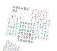 Mahjong Reference Guide - Lightweight Material, Easy Read Layout, Mahjong Card Learning Aid, Quick Strategy Cheat Sheet Tool, Compact Game Helper | Mah Jongg Party Supplies for Teens Wife Husb