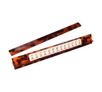 Mahjong - Set di vassoi magnetici per piastrelle, set portatile antiscivolo, funzione di posizionamento sicuro delle piastrelle, prestazioni di gioco organizzate, intrattenimento sociale, accessorio