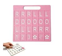 Mahjong Solista Practice Board Training Tool American Mahjong Strategy Aid Mah Jongg Accessori e regali per donne e mamme (bianco)