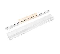 Mahjong Tile Rack,20-Inch Acrylic Quick Setup - Clear Mahjong Rack With Magnet Pusher,Players Seniors Hobbyists Game Room Family Gathering Travel Community Center