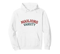 Mahjong Varsity Dichiarazione Giocatore stagionato (Versione Leggera 2) Felpa con Cappuccio