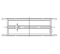 MAHLE 011 HS 21952 000 Kit cuscinetto albero a gomiti per BEDFORD,CATERHAM,CHEVR
