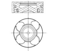 MAHLE 011 PI 00100 001 Pistone per ALFA ROMEO,CHRYSLER,FIAT,LANCIA,OPEL,VAUXHALL