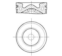 Pistone MAHLE 013 PI 00155 000