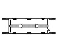 MAHLE 014 HS 22006 025 Kit cuscinetto albero a gomiti per FORD,FORD AUSTRALIA