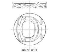 Pistone MAHLE 028 PI 00118 000