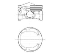 Pistone MAHLE 028 PI 00124 000