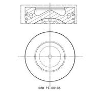 MAHLE 028 PI 00135 000 Pistone motore