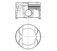 MAHLE 028 PI 00181 000 Pistone motore